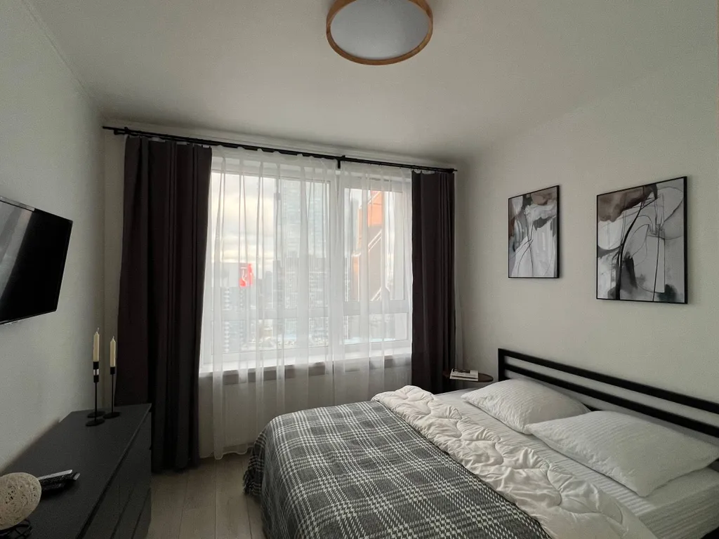 Квартира Двухкомнатная квартира с видом на Москву-Сити — Москва