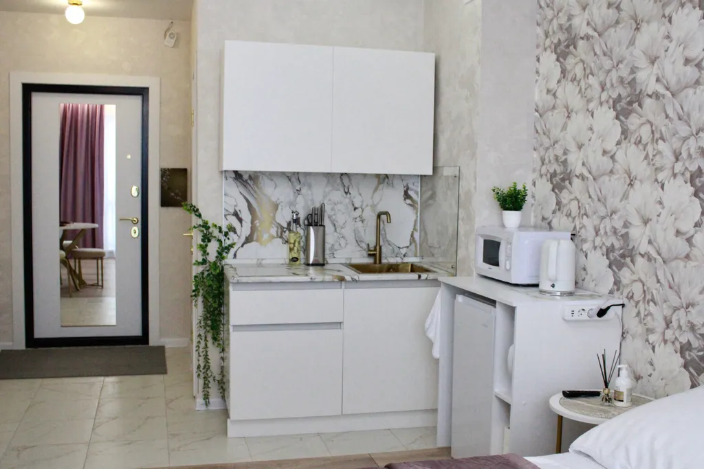 Стильная студия с уютным интерьером в Саранске