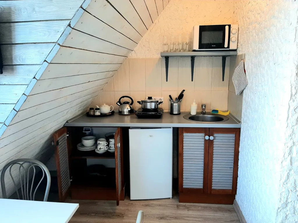 Двухуровневая квартира-студио с видом на море