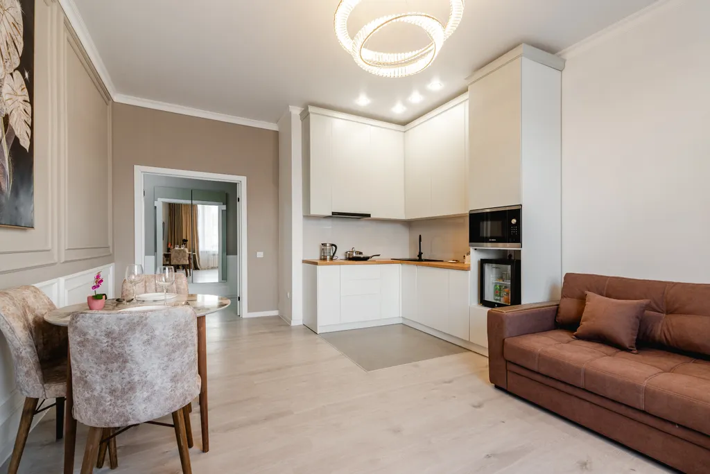 Квартира Шикарные апартаменты с лучшей локацией 100 метров от ТРЦ Mega — Алматы