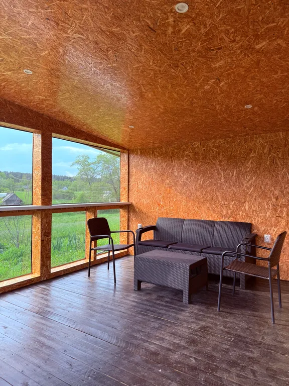 Дом у озера с сауной