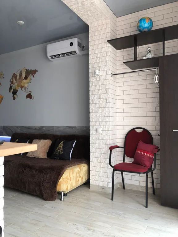 Двухкомнатная квартира с панорамными окнами