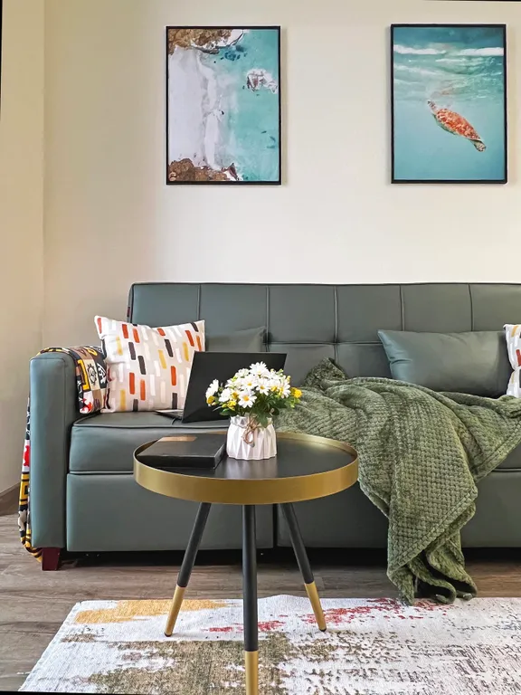 Красивая, просторная квартира с шикарным видом — аренда посуточно в Алматы