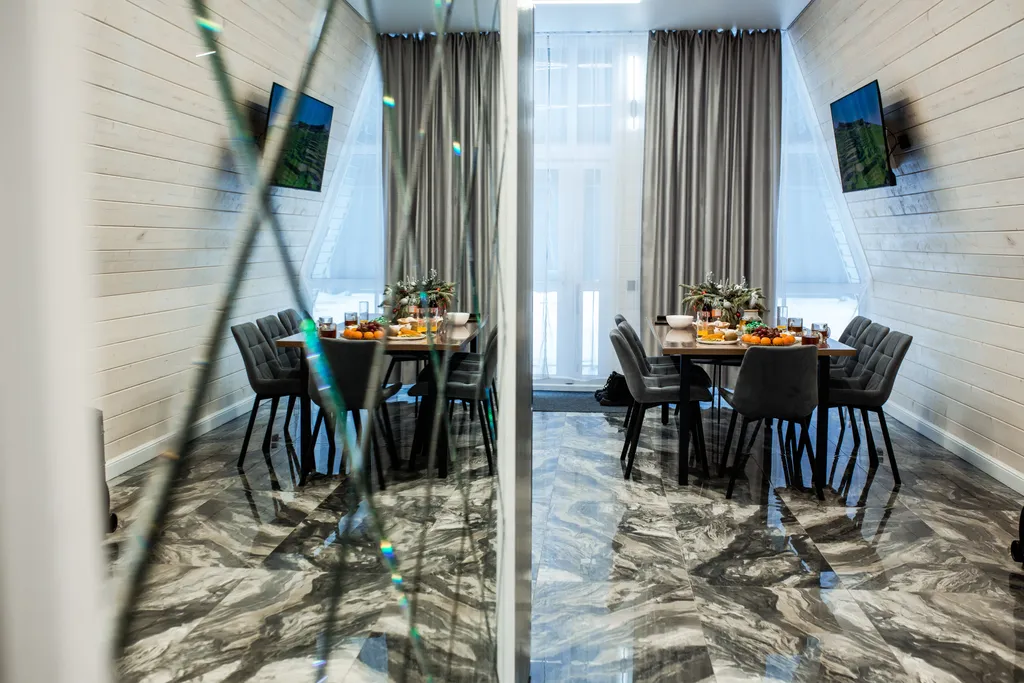 Апартаменты с видом на сосновый лес