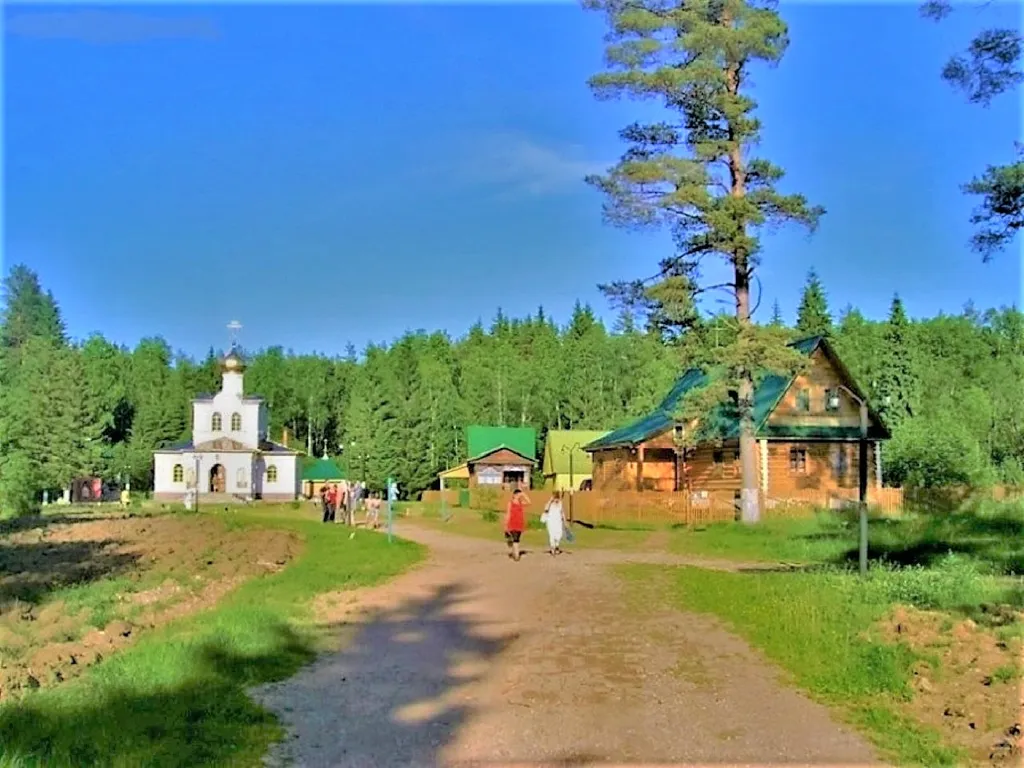 Коттедж Дом в турбазе Чайка, у озера в сосновом бору - Селигерский край — Турбаза Чайка