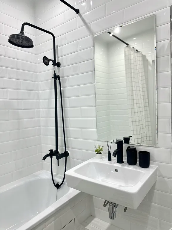 Видовая дизайнерская квартира у метро Девяткино