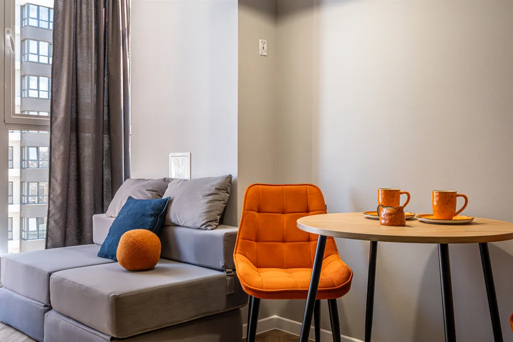 Дизайнерская однокомнатная квартира в центре города