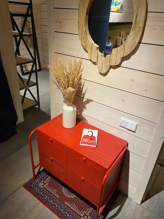 Дача в лесу с панорамными окнами