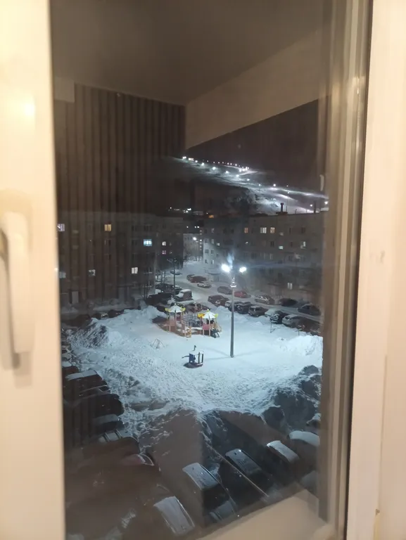 С видом на горнолыжный склон