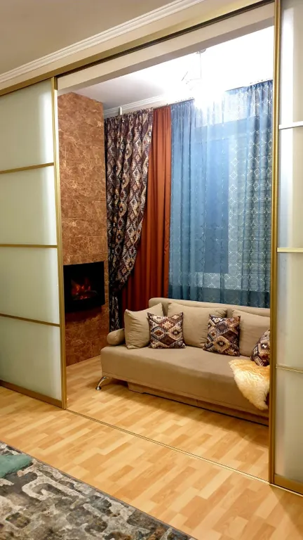 Lux-Apartments с 2 спальнями и камином