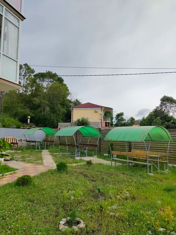 Квартира Квартира Уютная студия у моря — Беранда