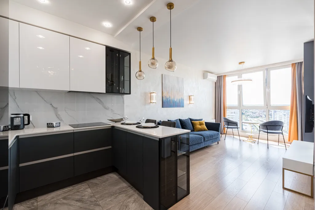 Апартаменты у Дана молл с видом на озеро