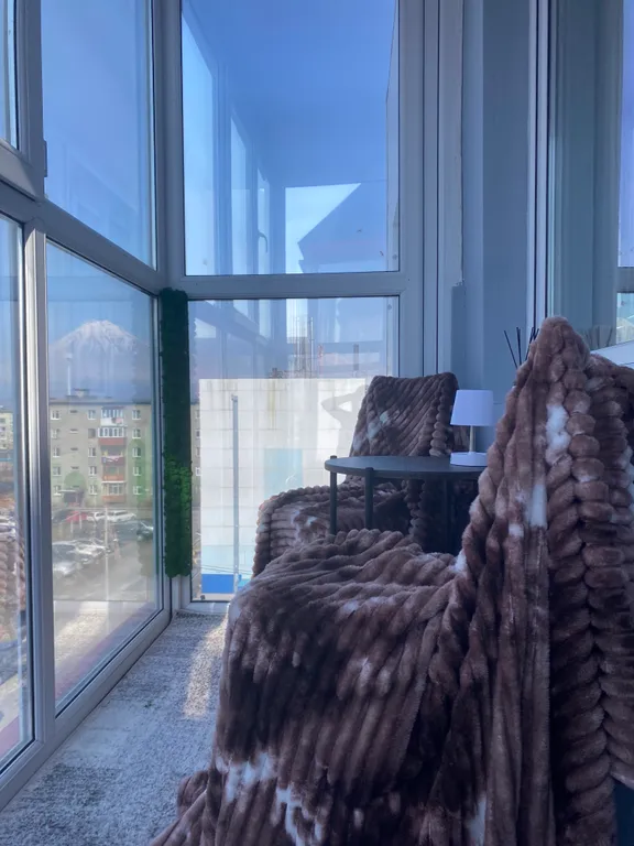 Уютная квартира с видом на вулкан