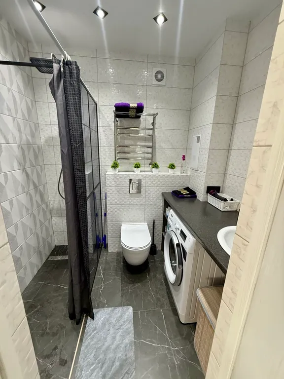 Просторная квартира-студия с лучшим видом в городе