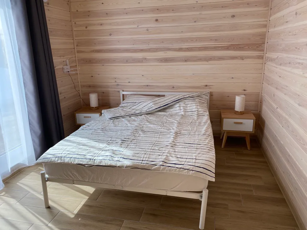 Светлый ХюггеДомик с сауной