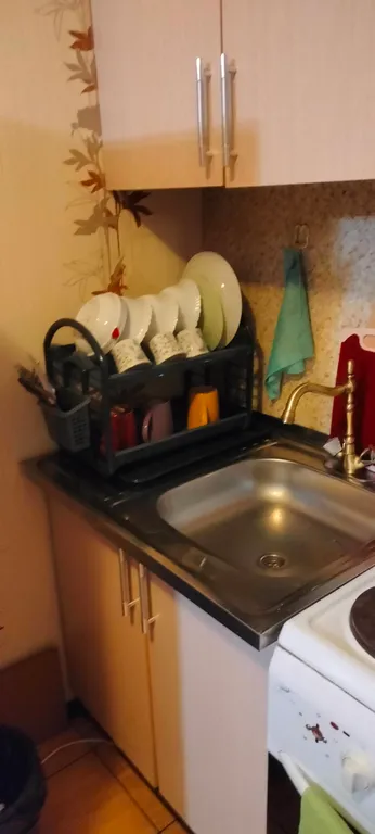 Квартира Квартира Уютная студия в центре Шушар имеет два окна, почти как однокомнатная — Шушары