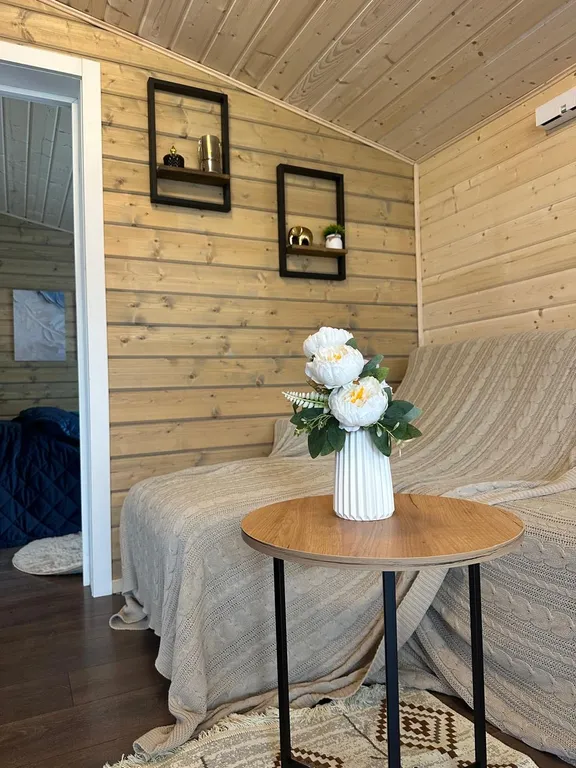 Уютный дом с чаном