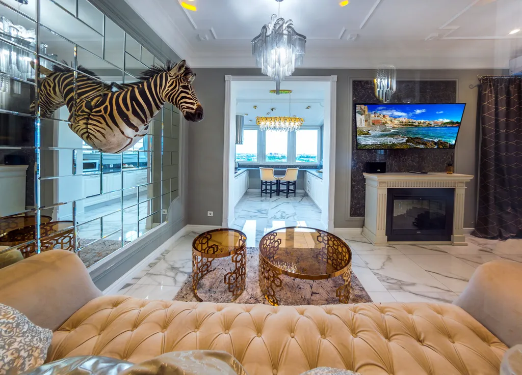 Апартаменты с джакузи и террасой