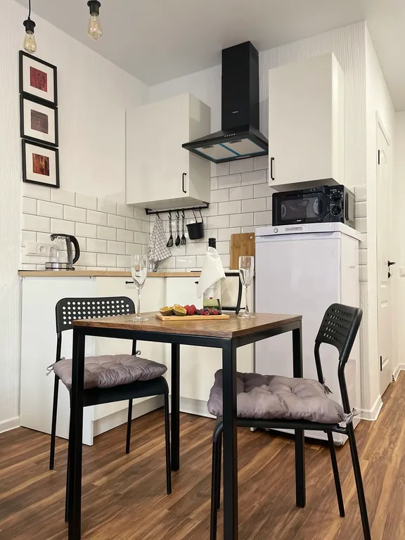 Квартира-студия с дизайнерским ремонтом