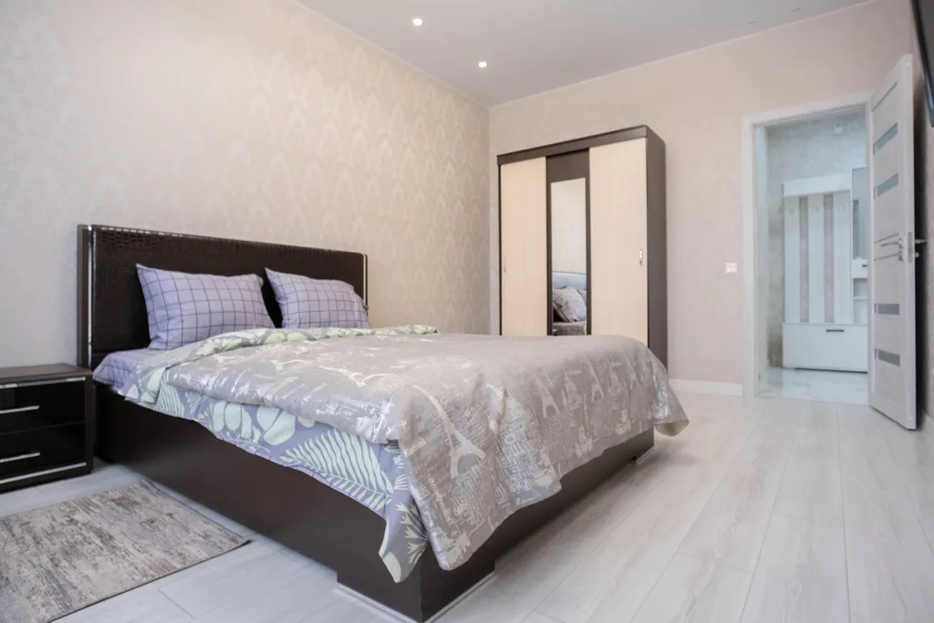 Апартаменты с уютным светлым ремонтом в новом доме