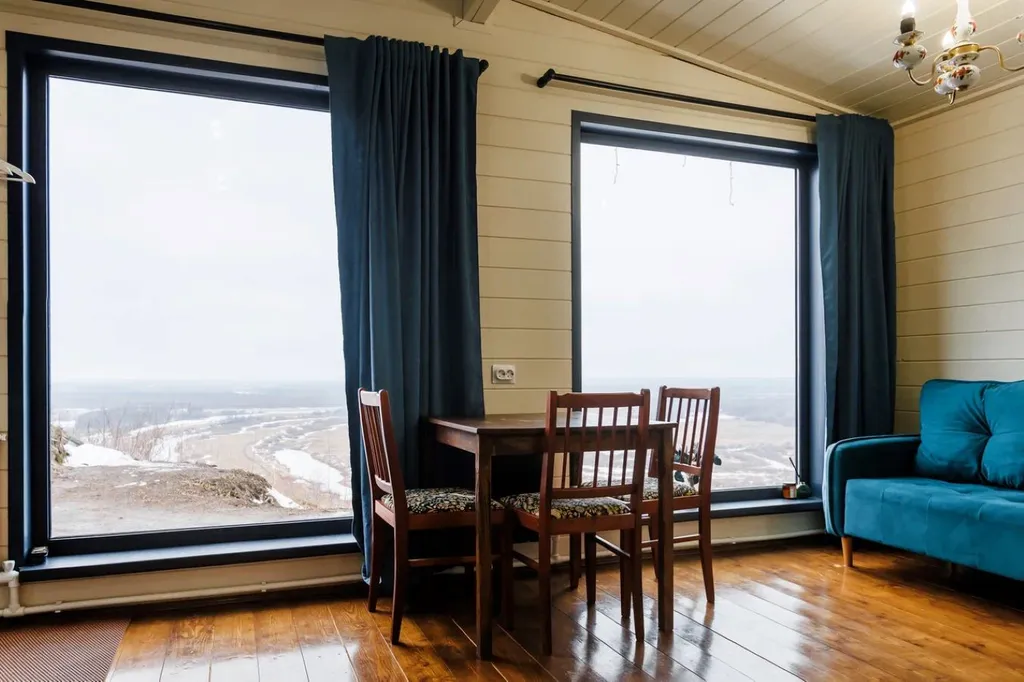 Дом Бирюза с эксклюзивными видами на луга Подвязья