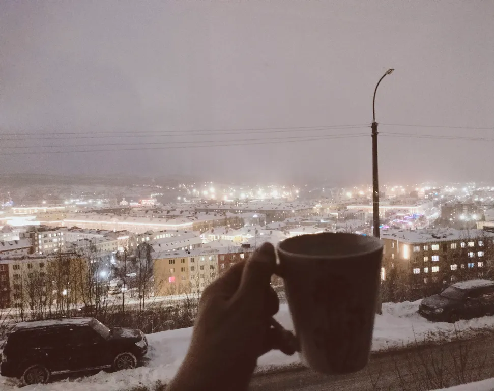 Уютная двухкомнатная квартира с видом на центр города — аренда посуточно в Мурманск