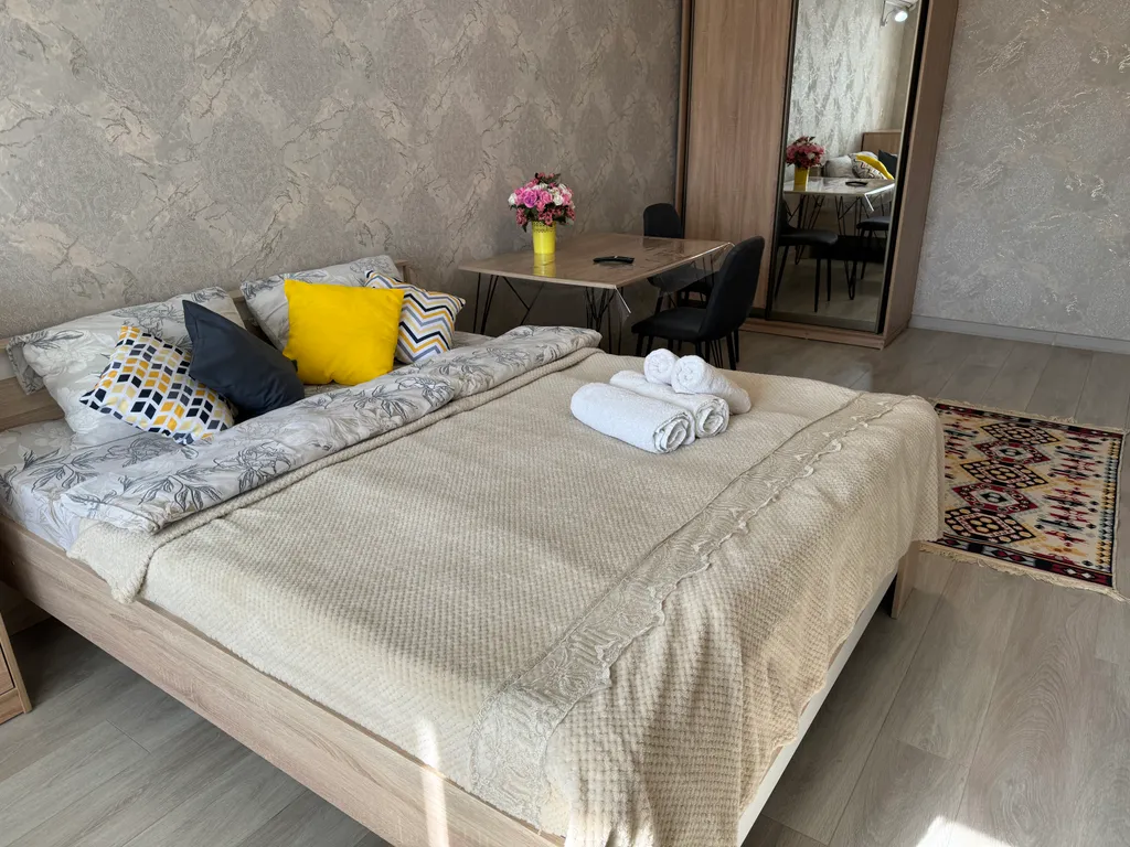 Квартира Уютная однокомнатная квартира со свежим ремонтом — Махачкала