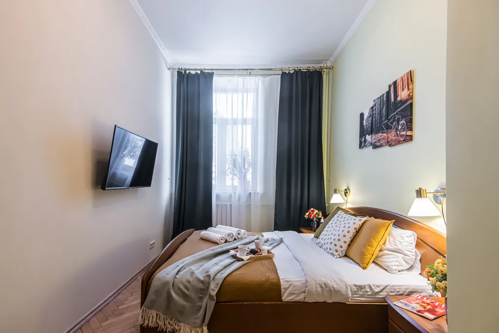 Квартира Квартира Стильная четверка с видом на МИД — Москва