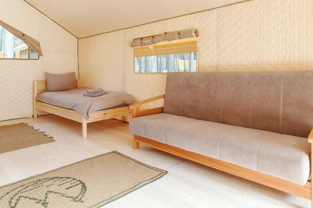 Коттедж Тент-хаус для 4 гостей — аренда посуточно в Тюмень