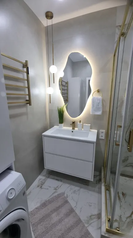 Квартира с дизайнерским ремонтом в 10 минутах от центра Краснодара