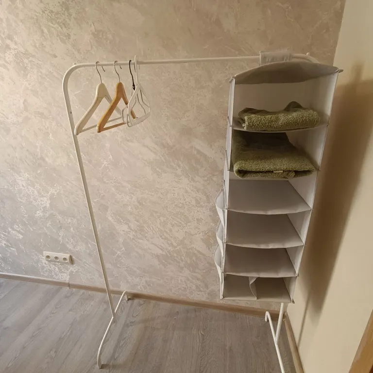 Одноместная комната с общими санузлами, с видом на город