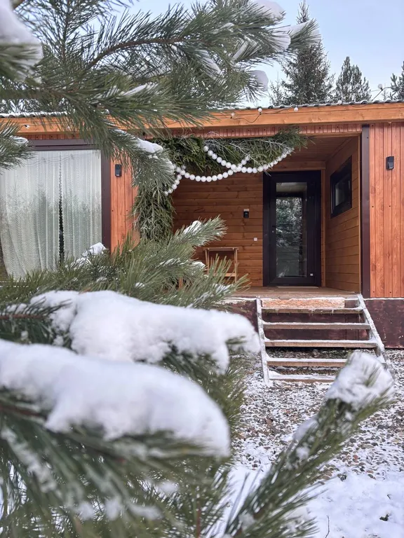 Дом Притяжение для семейного отдыха в с.Гольяны