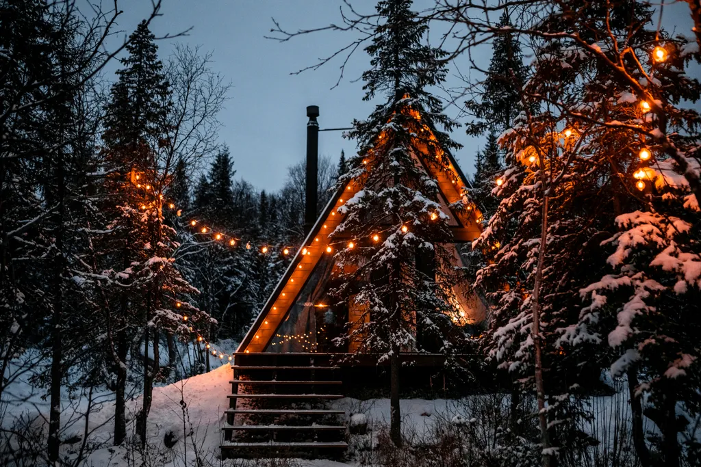 Уютный домик с сауной на берегу реки Dacha Scandi