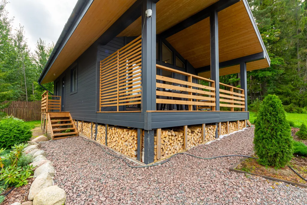 Коттедж Новый коттедж с сауной в сосновом лесу — Санкт-Петербург