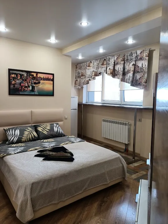 Уютная и просторная студия с отличным ремонтом