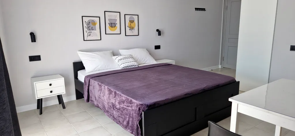 Квартира Квартира Студия с кухней и балконом на 2-3 человека — Лазаревское