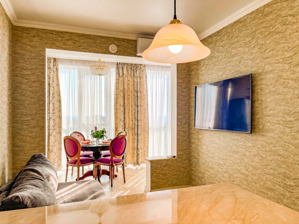 Квартира Квартира в сквере с панорамным видом на море — Анапа