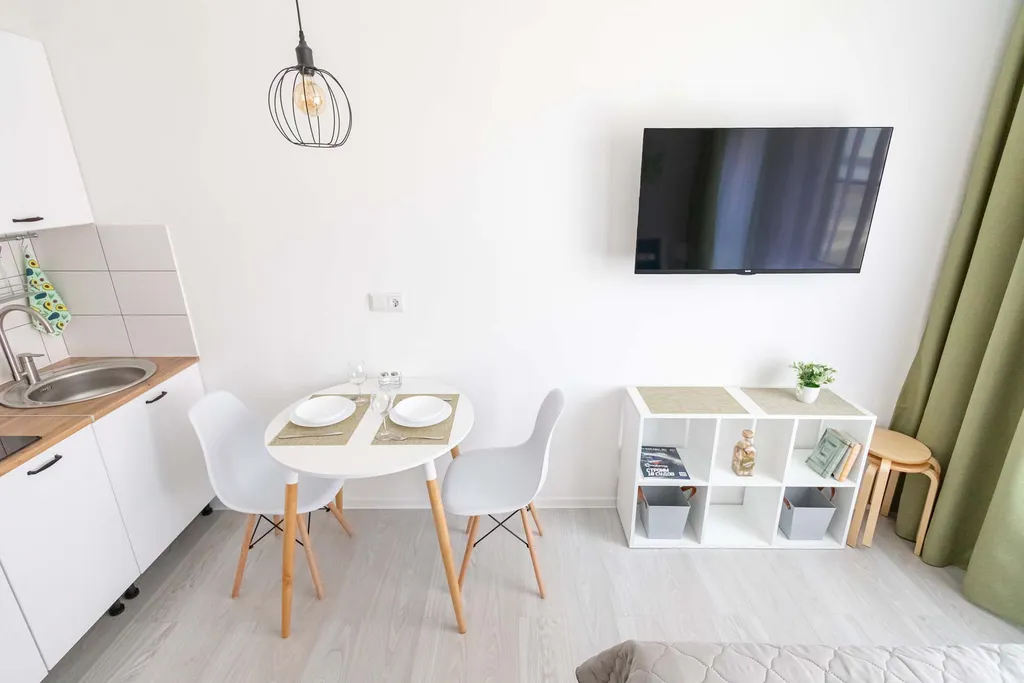 Квартира Апартаменты у метро Некрасовка Green Beige — Москва