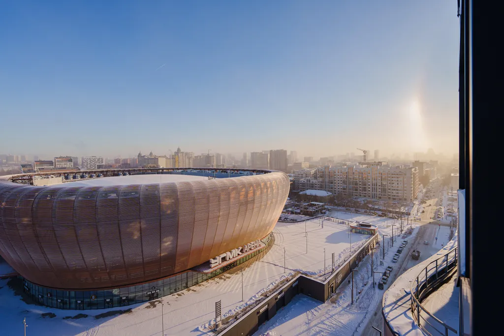 Квартира Уютная 2-к евро квартира в центре с шикарным видом на город — Екатеринбург