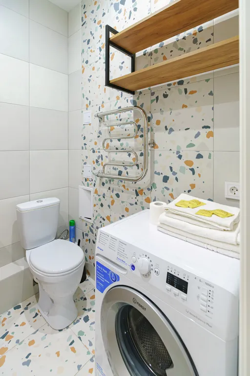 Студия Космос на 24 этаже в ЖК Аквамарин