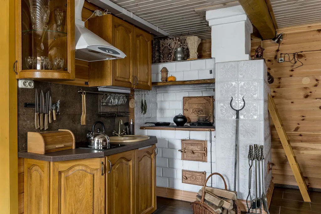 Как у бабушки Домик с печкой и сеновалом, завтрак включен