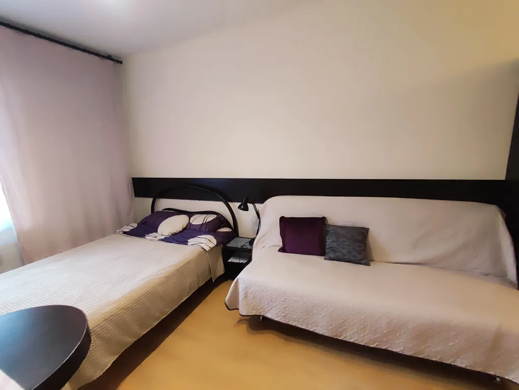 Квартира Студия рядом с метро Девяткино — аренда посуточно в Мурино