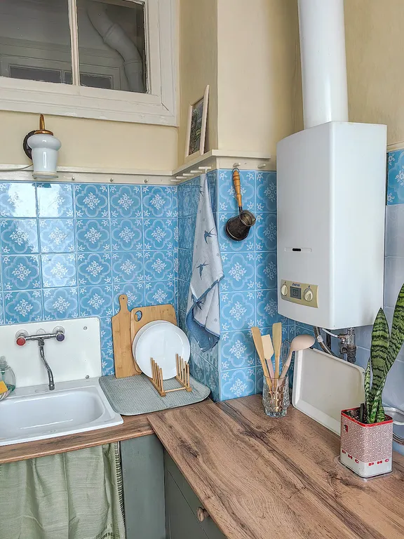 Уникальная двухкомнатная квартира в стиле ретро