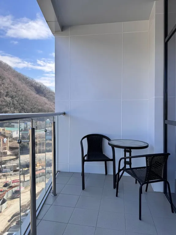 Студия с балконом