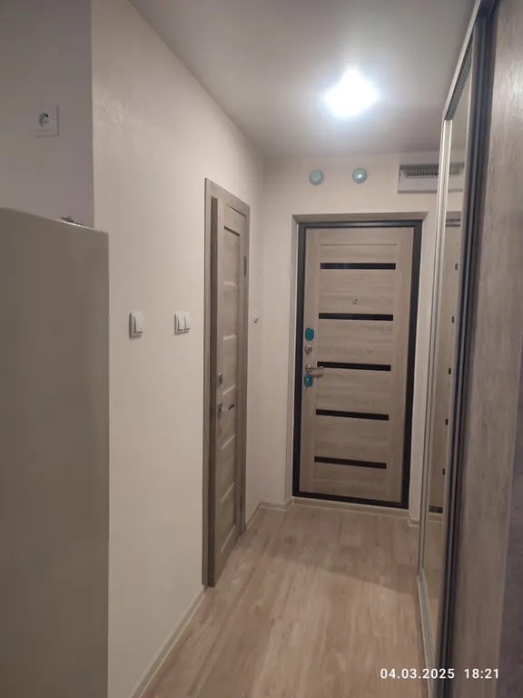 Однокомнатная квартира, евро ремонт, теплая, новострой