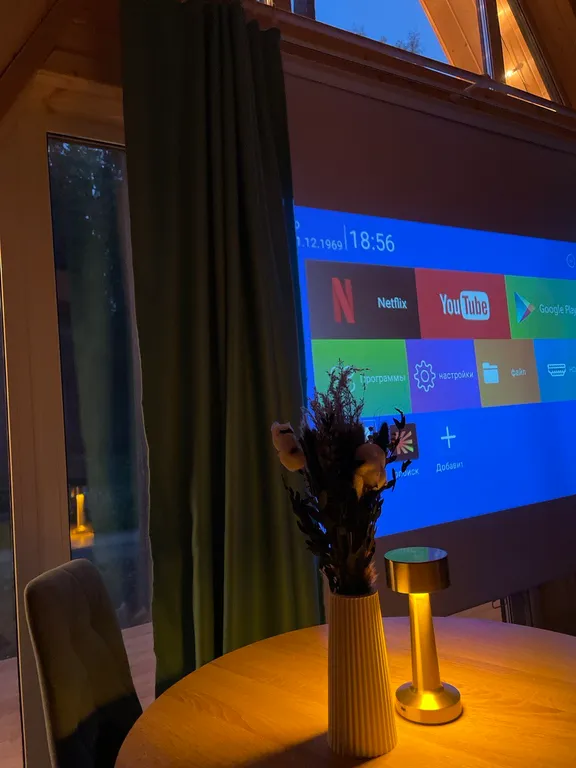 Домик с баней в лесу