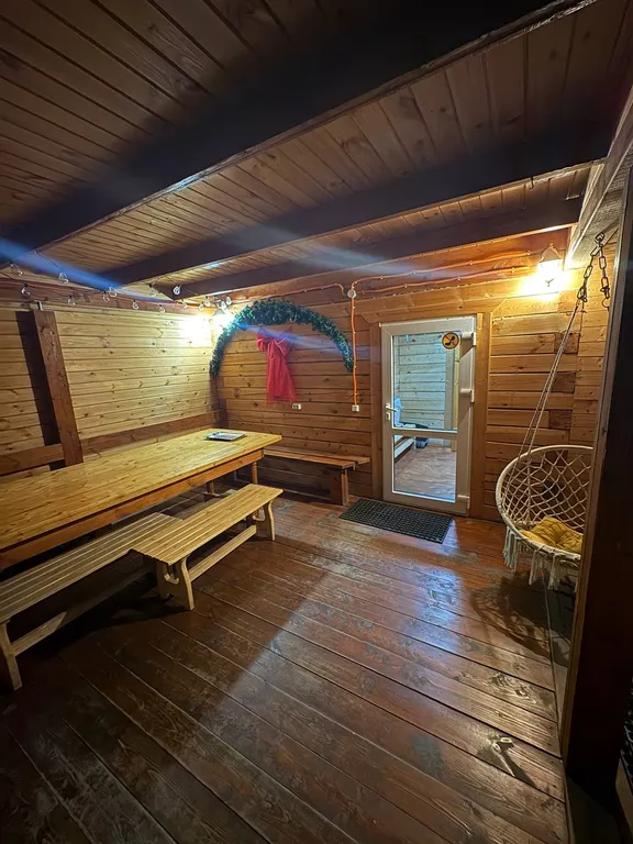 Коттедж с чаном  и баней