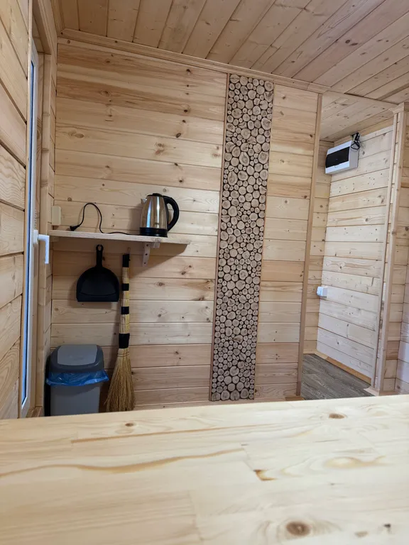 Дом в сканди стиле в тихом, спокойном месте у леса со всеми удобствами