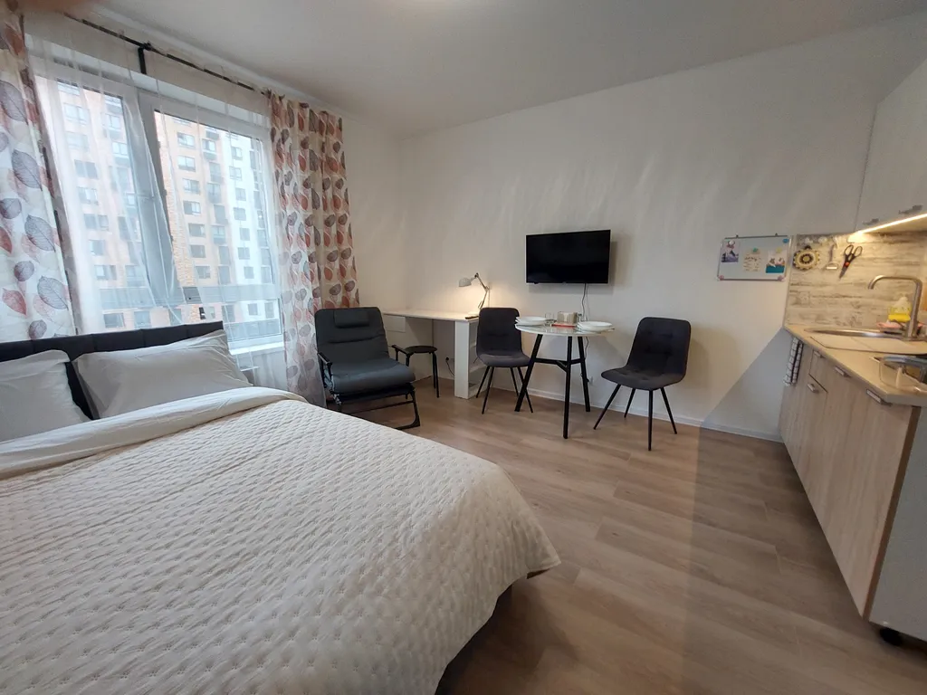 Квартира Квартира WelcomeHome студия в Орловском Парке — Санкт-Петербург
