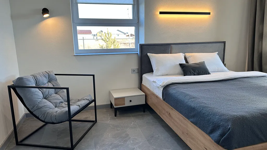 Барнхаус с бассейном и видом на реку